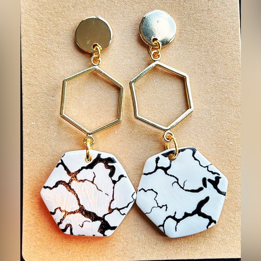 polymer clay earrings